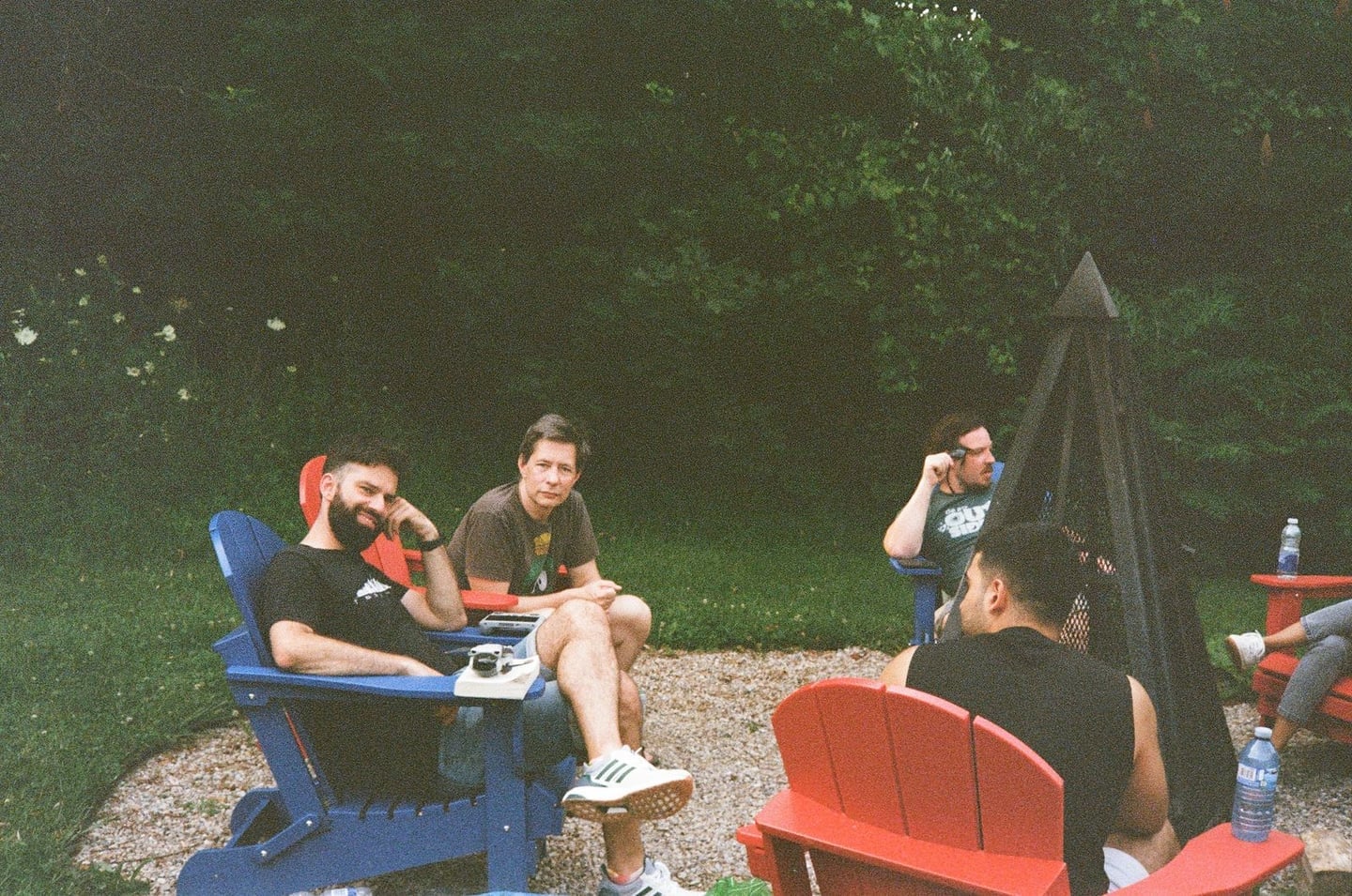 Senpilot teammates spending time together outdoors